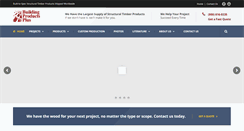 Desktop Screenshot of buildingproductsplus.com